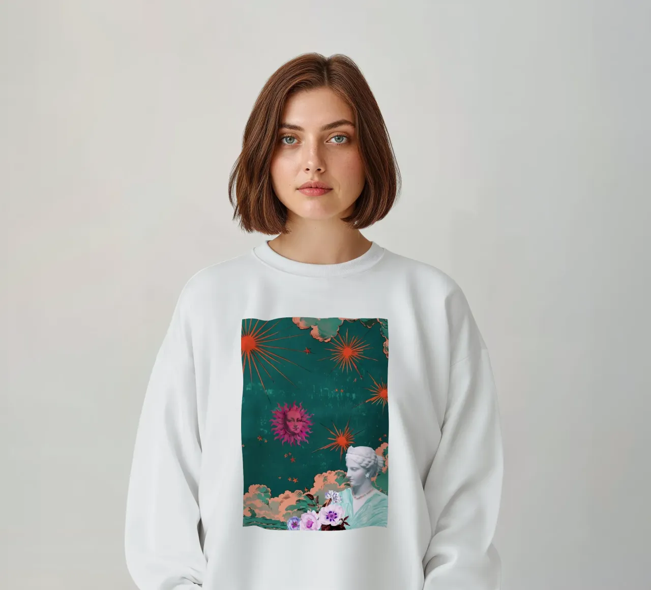 Celestial Maximalism felpa da GraceDigitalArtCo