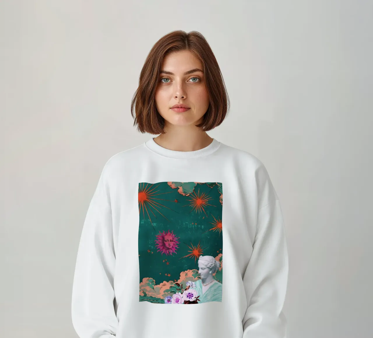 Celestial Maximalism felpa da GraceDigitalArtCo