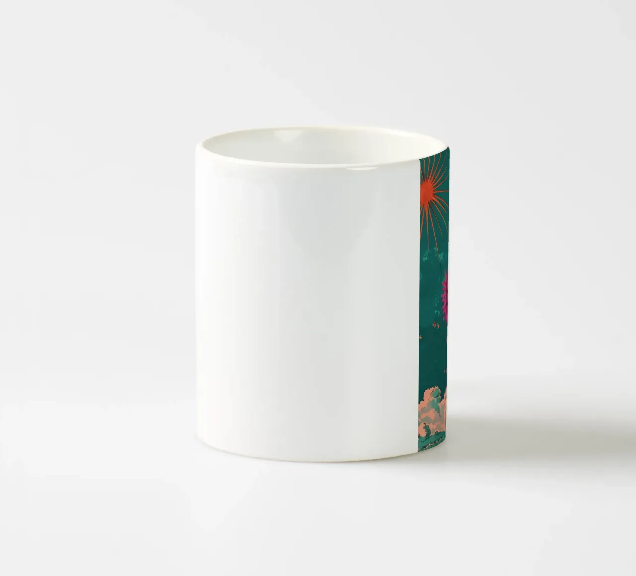 Celestial Maximalism tazza in ceramica da GraceDigitalArtCo