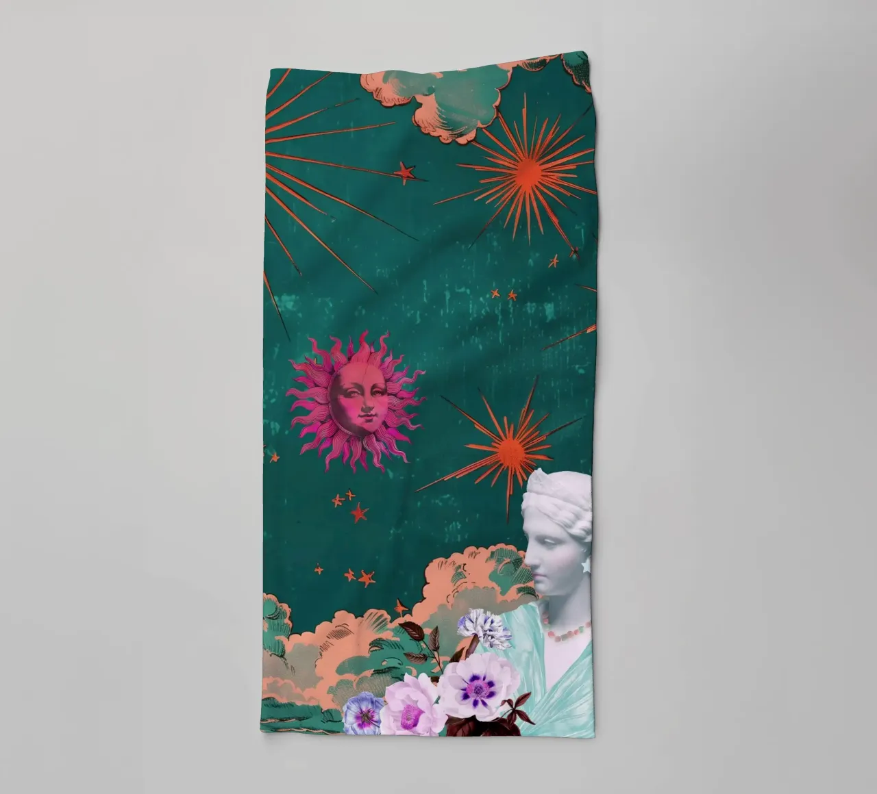Celestial Maximalism serviette de bain de GraceDigitalArtCo