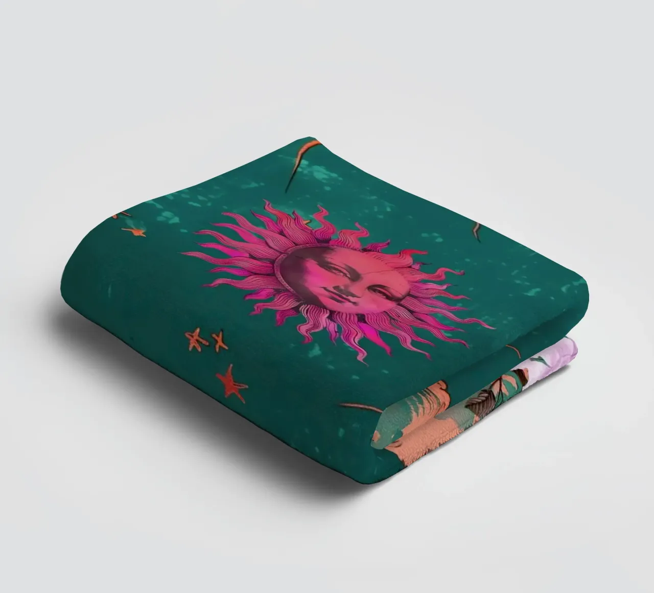 Celestial Maximalism serviette de bain de GraceDigitalArtCo