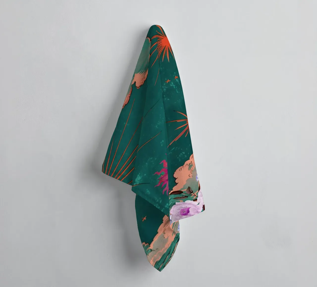 Celestial Maximalism serviette de bain de GraceDigitalArtCo