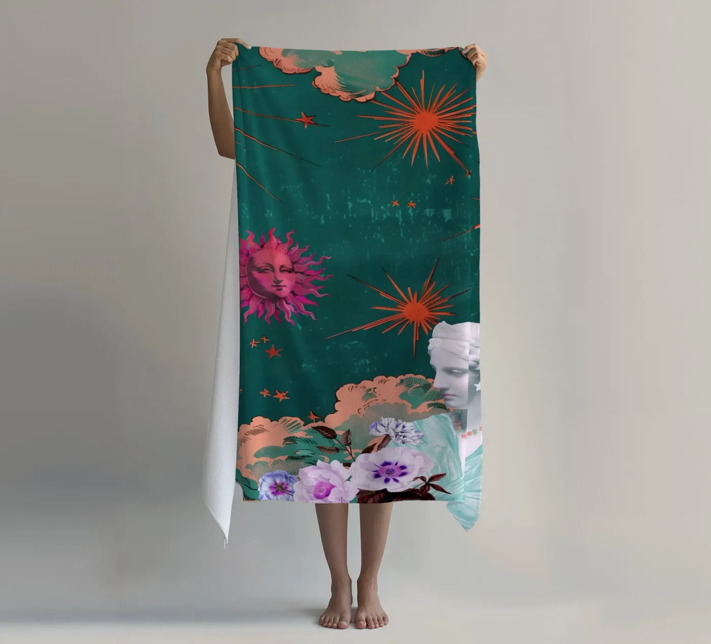 Celestial Maximalism telo mare da GraceDigitalArtCo