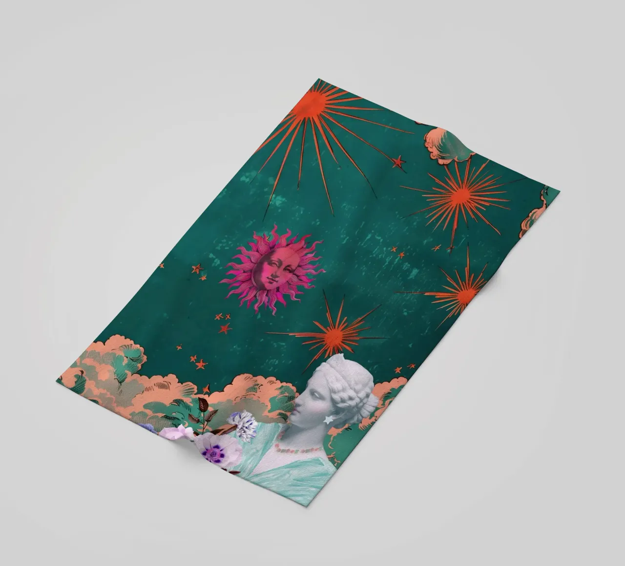 Celestial Maximalism telo mare da GraceDigitalArtCo