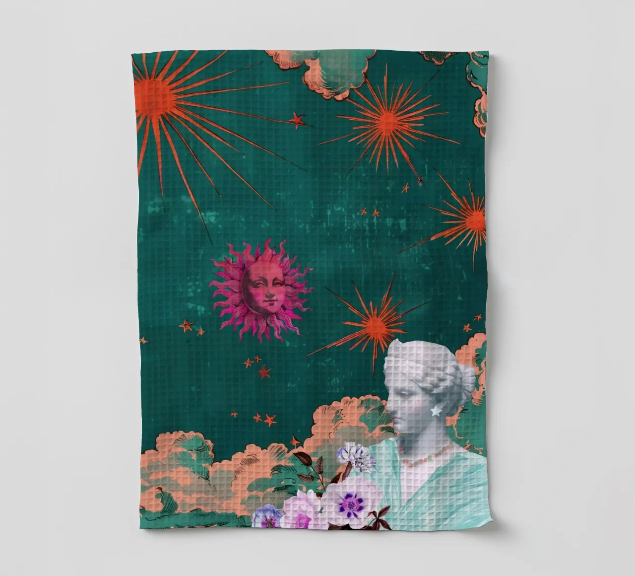 Celestial Maximalism canovaccio da cucina da GraceDigitalArtCo