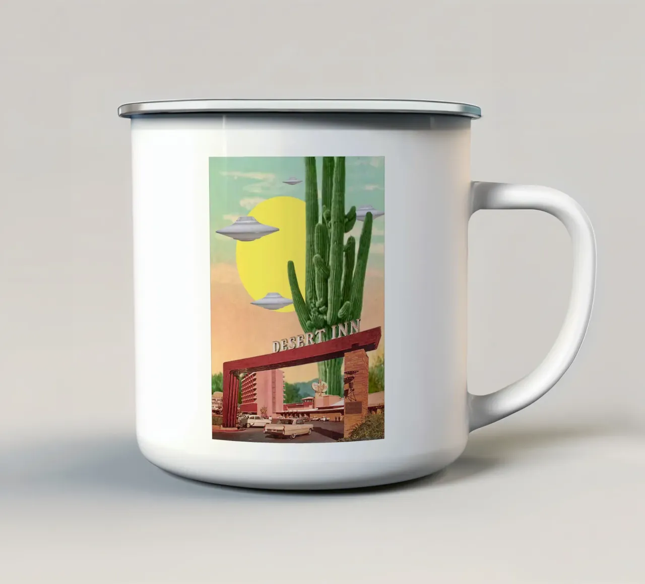 Desert Inn tazza in smalto da MsGonzalez
