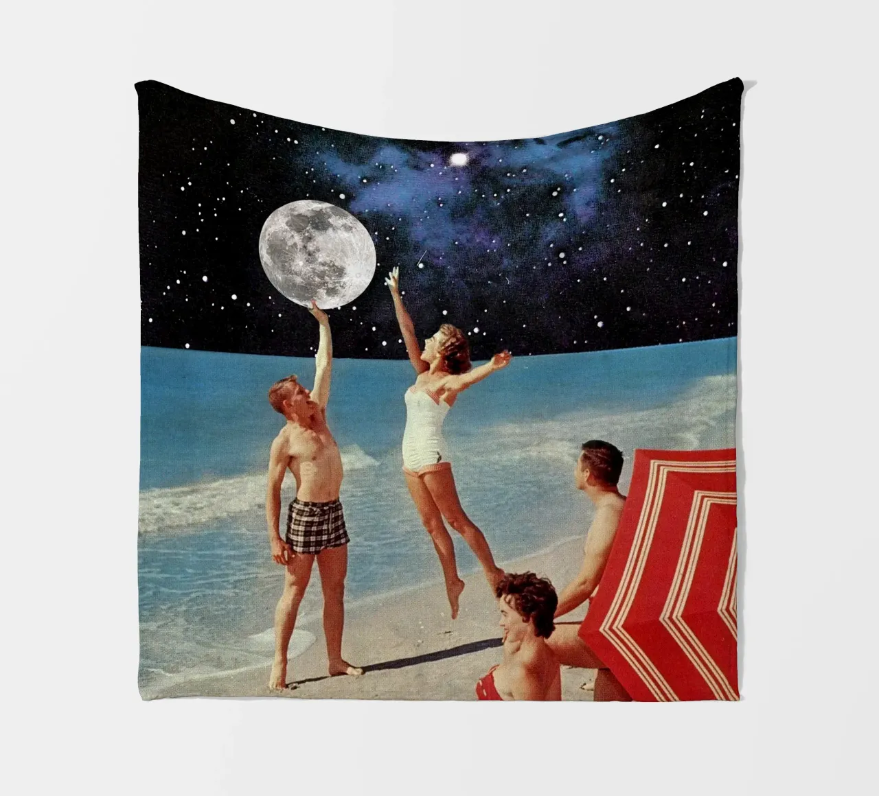 Reaching for the Moon coperta in pile da MsGonzalez
