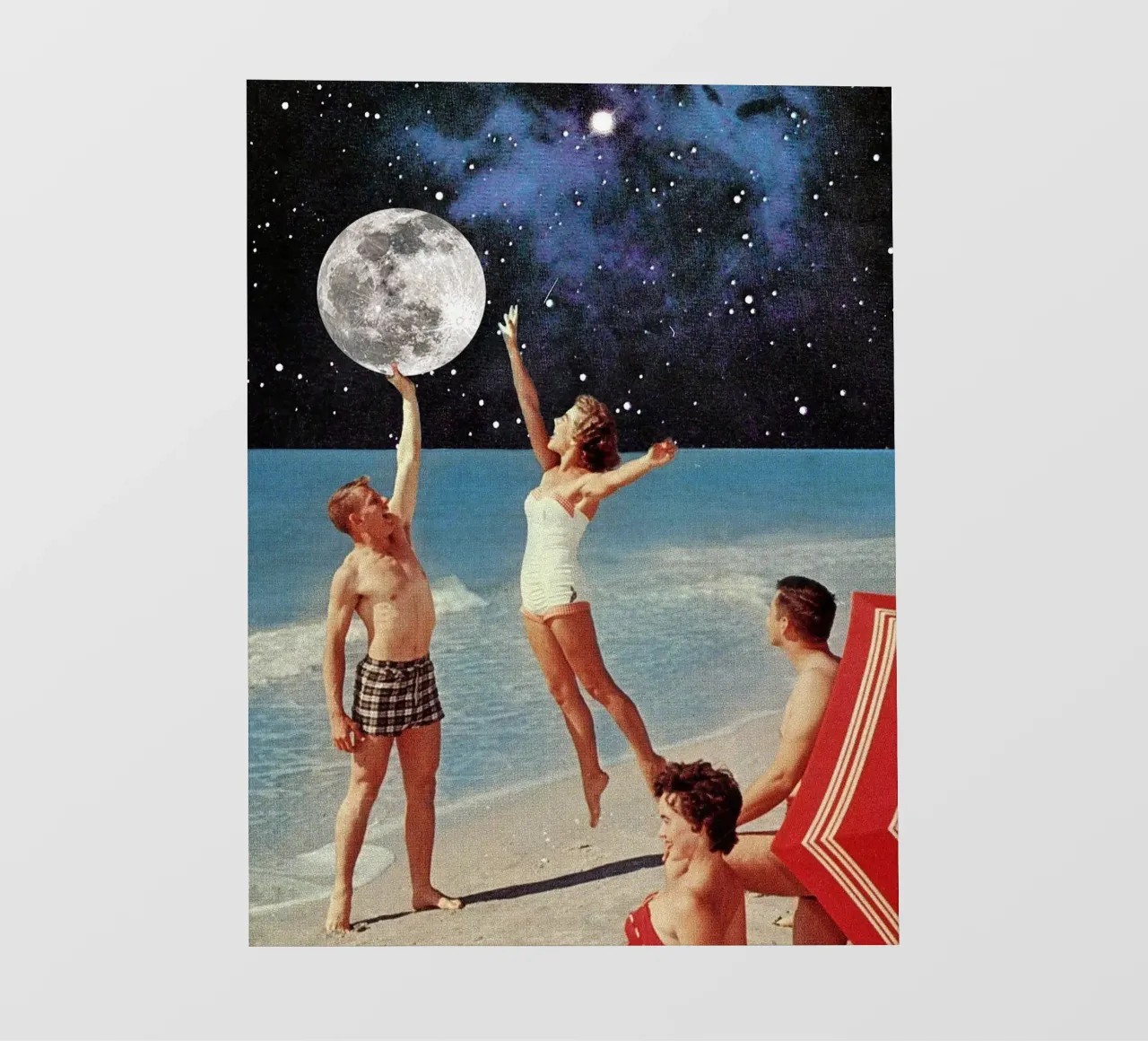 Reaching for the Moon telo in pvc da MsGonzalez