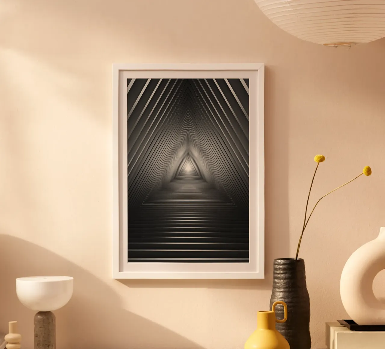 Infinito poster con telaio in plastica da undarstellbar Christliche Poster