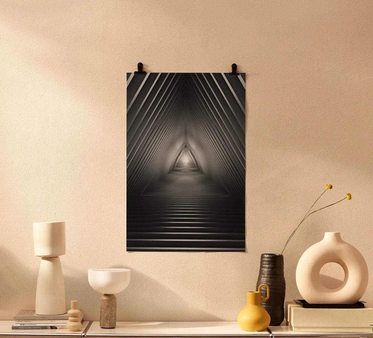 Infinito poster con telaio in plastica da undarstellbar Christliche Poster
