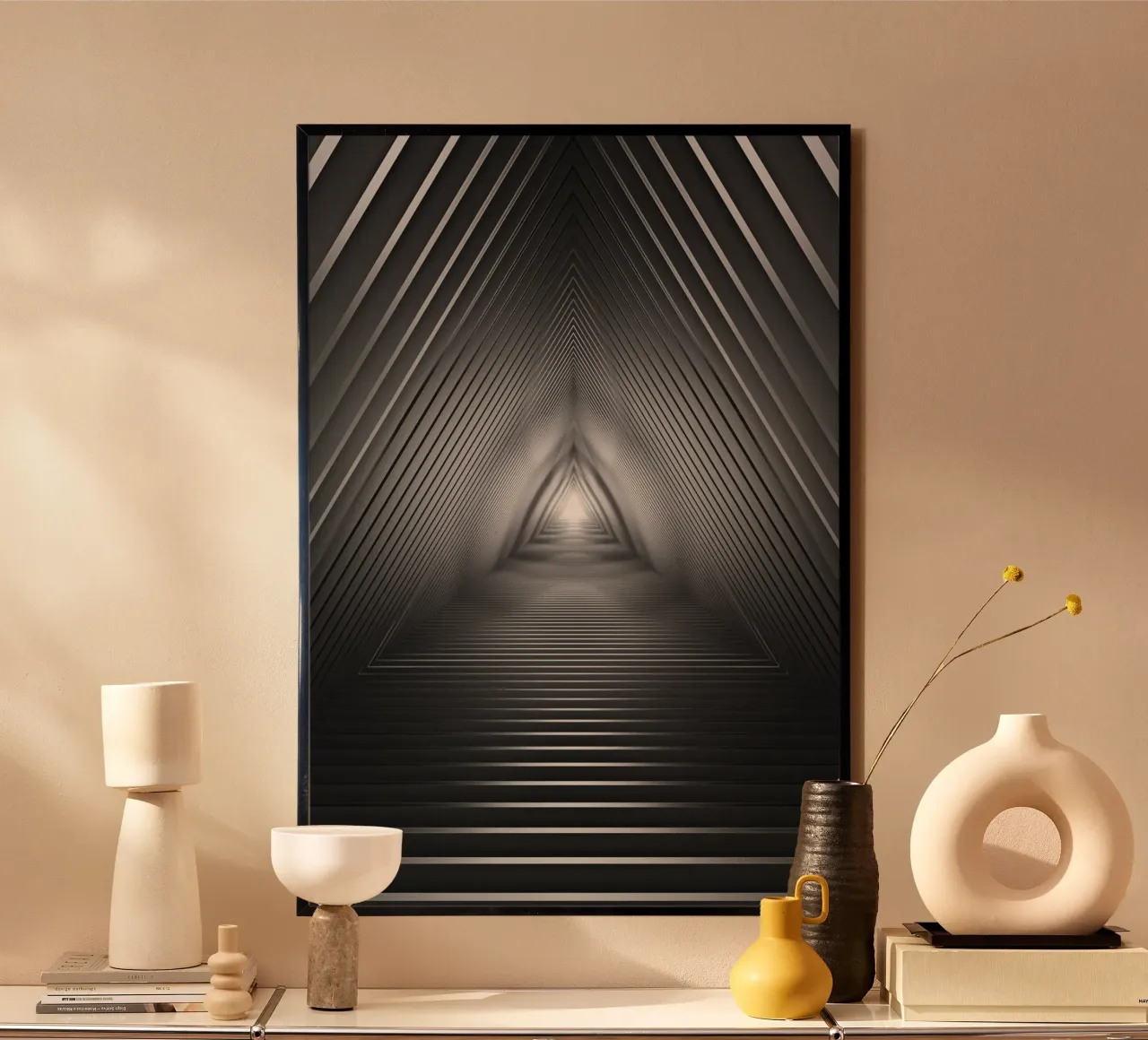Infinito poster con telaio in plastica da undarstellbar Christliche Poster