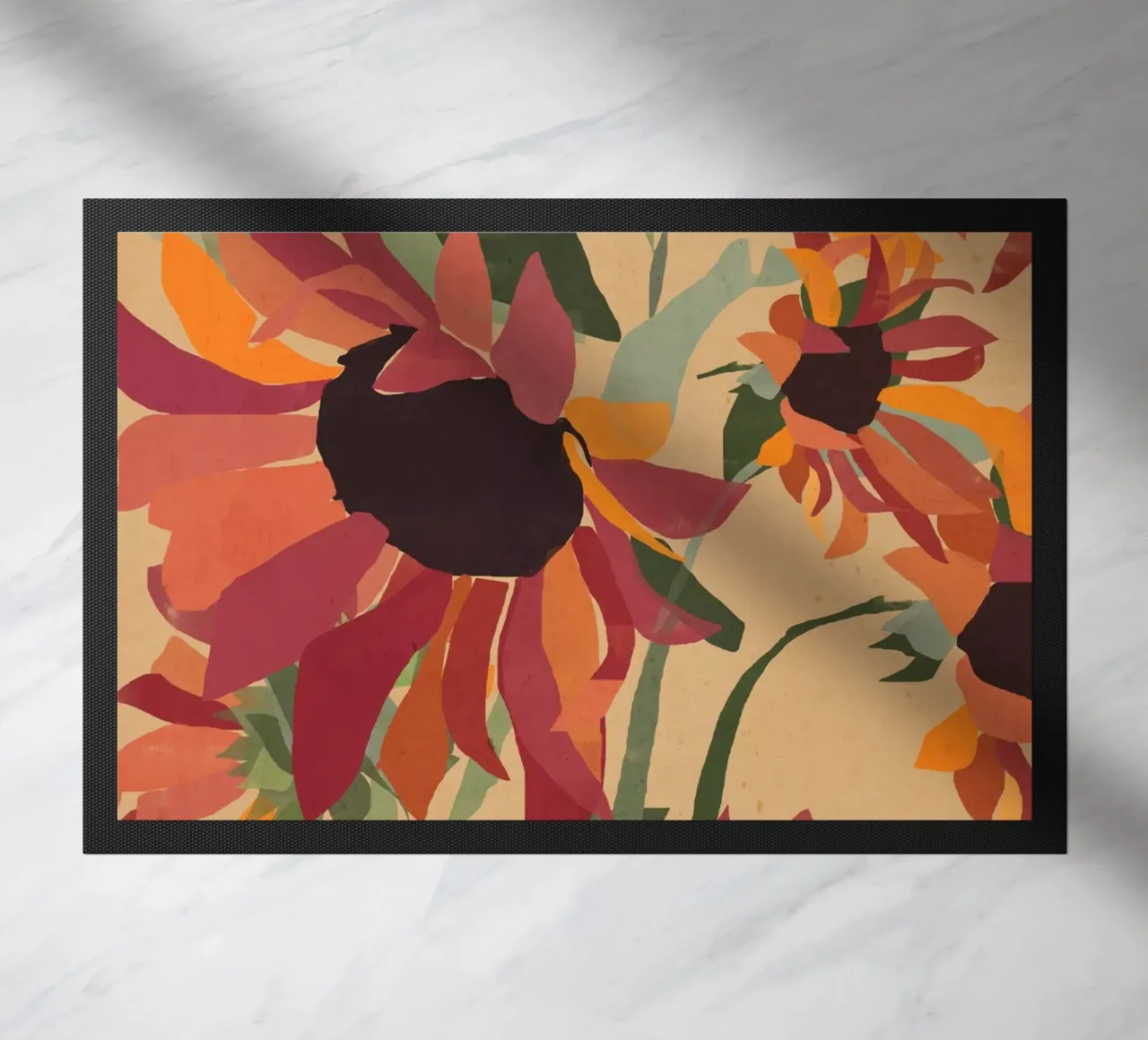 Girasoli 7 zerbino da ThingDesign