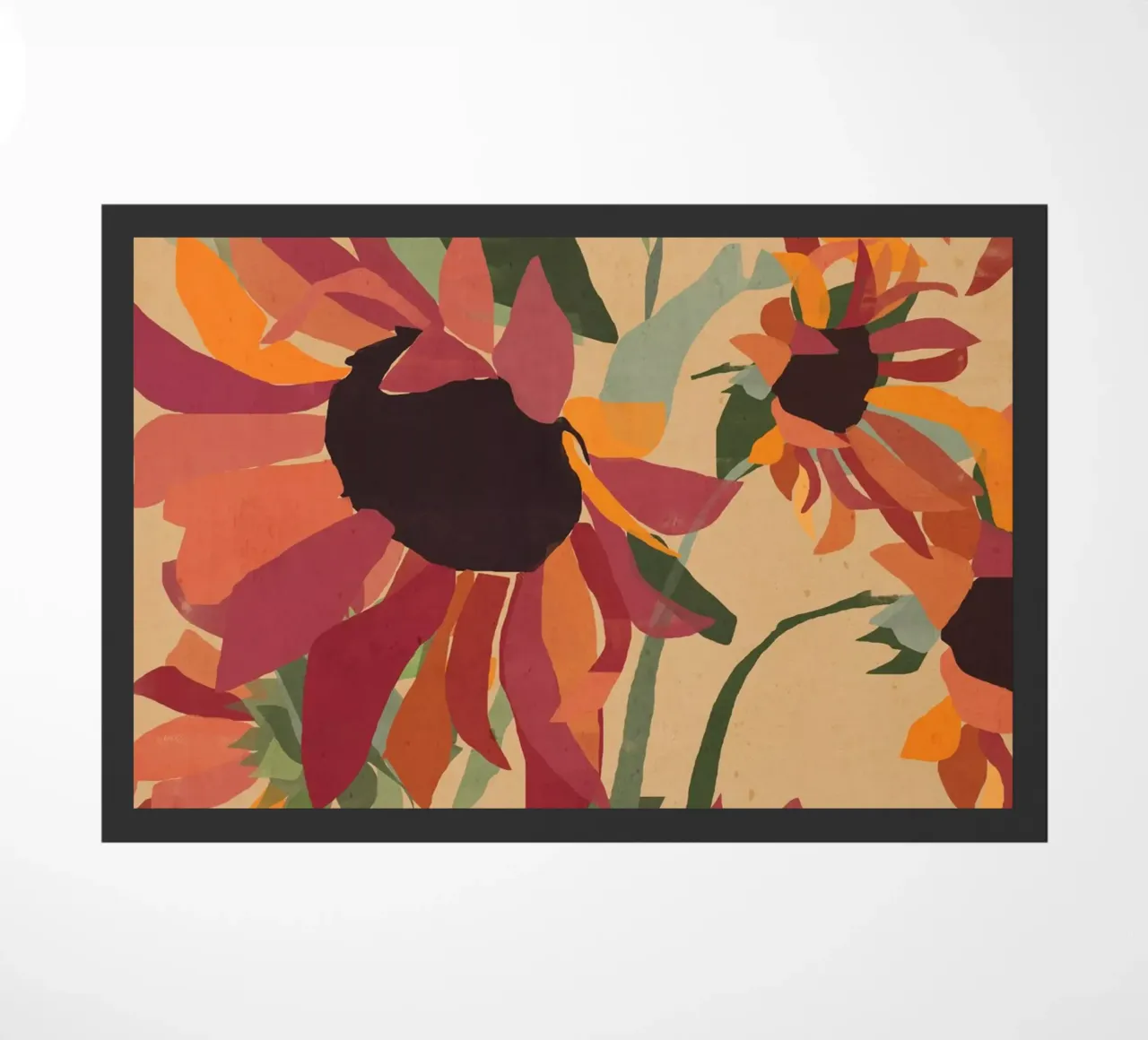 Girasoli 7 zerbino da ThingDesign