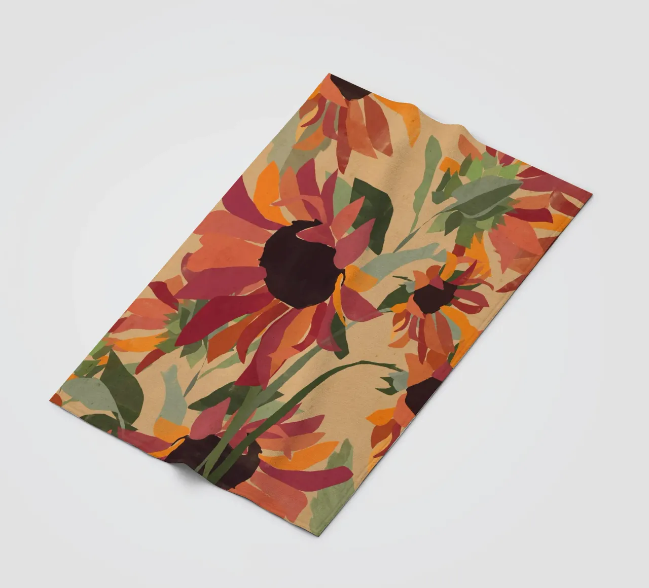 Girasoli 7 coperta in pile da ThingDesign