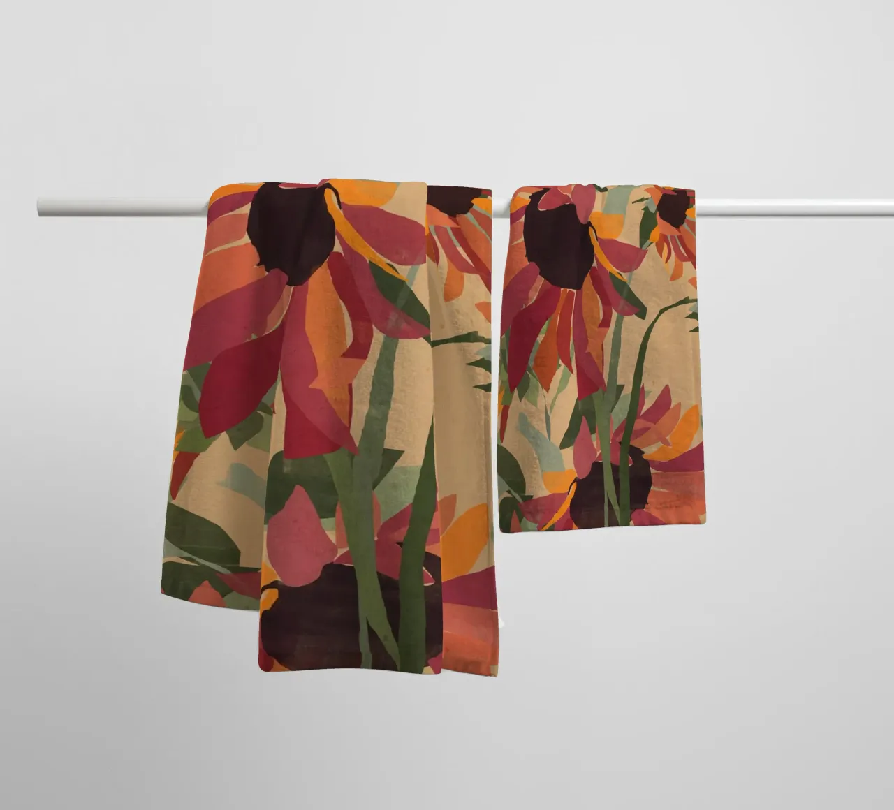 Girasoli 7 asciugamano da bagno da ThingDesign