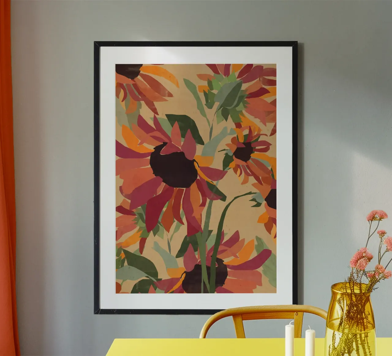 Sunflowers 7 hahnemühle by ThingDesign