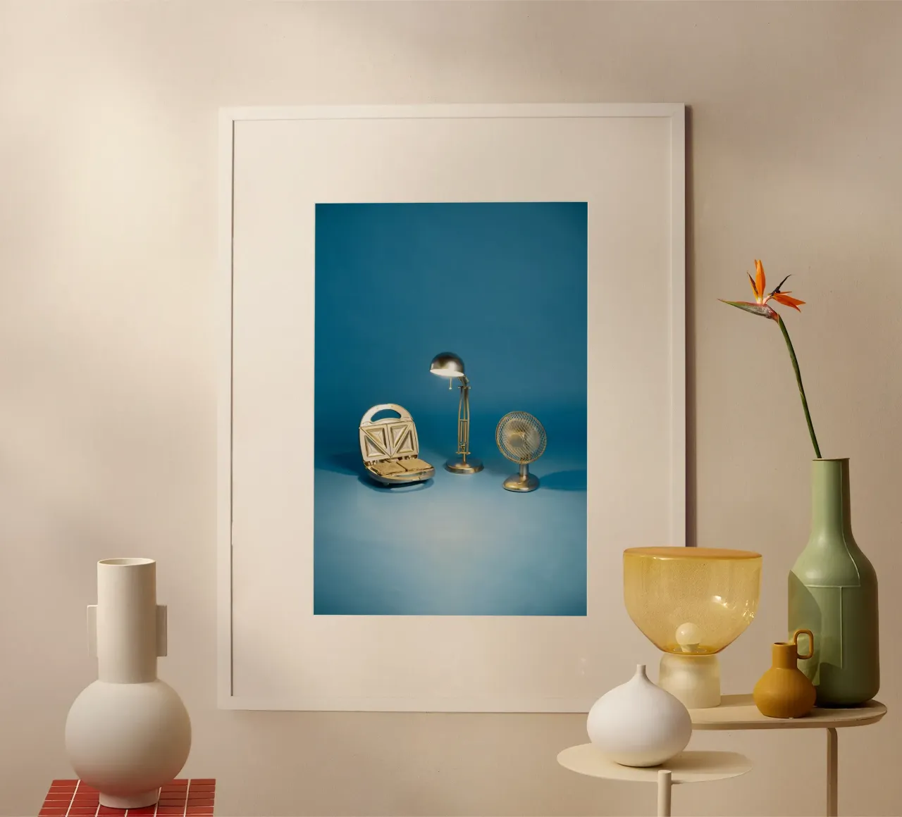 Vader, Zoon en Heilige Geest poster met kunststof frame van undarstellbar Christliche Poster