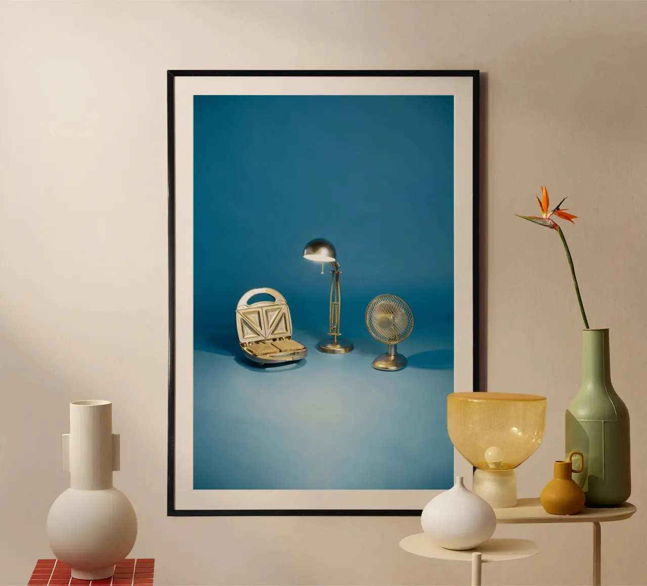 Vader, Zoon en Heilige Geest poster met kunststof frame van undarstellbar Christliche Poster