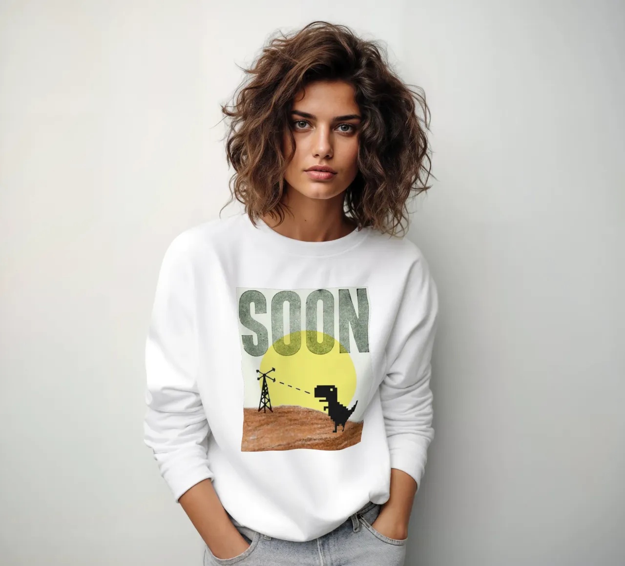 Soon (Internet Dinosaur) felpa da MsGonzalez
