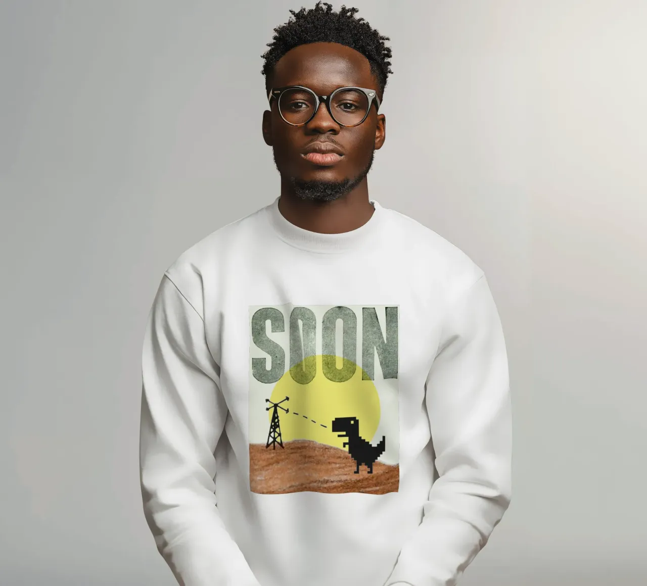 Soon (Internet Dinosaur) felpa da MsGonzalez