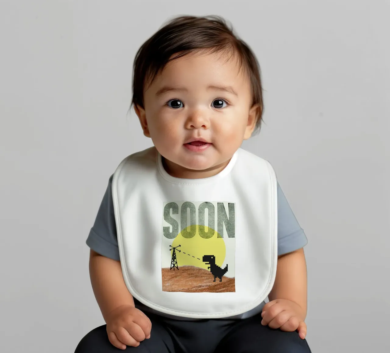 Soon (Internet Dinosaur) bavaglino da MsGonzalez