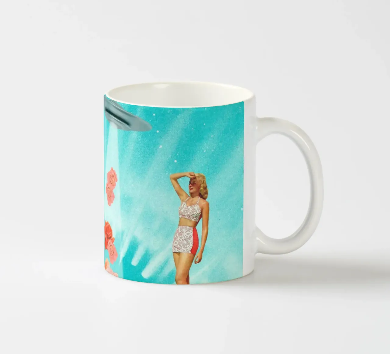 Spring is coming (Flower Power) tazza in ceramica da MsGonzalez