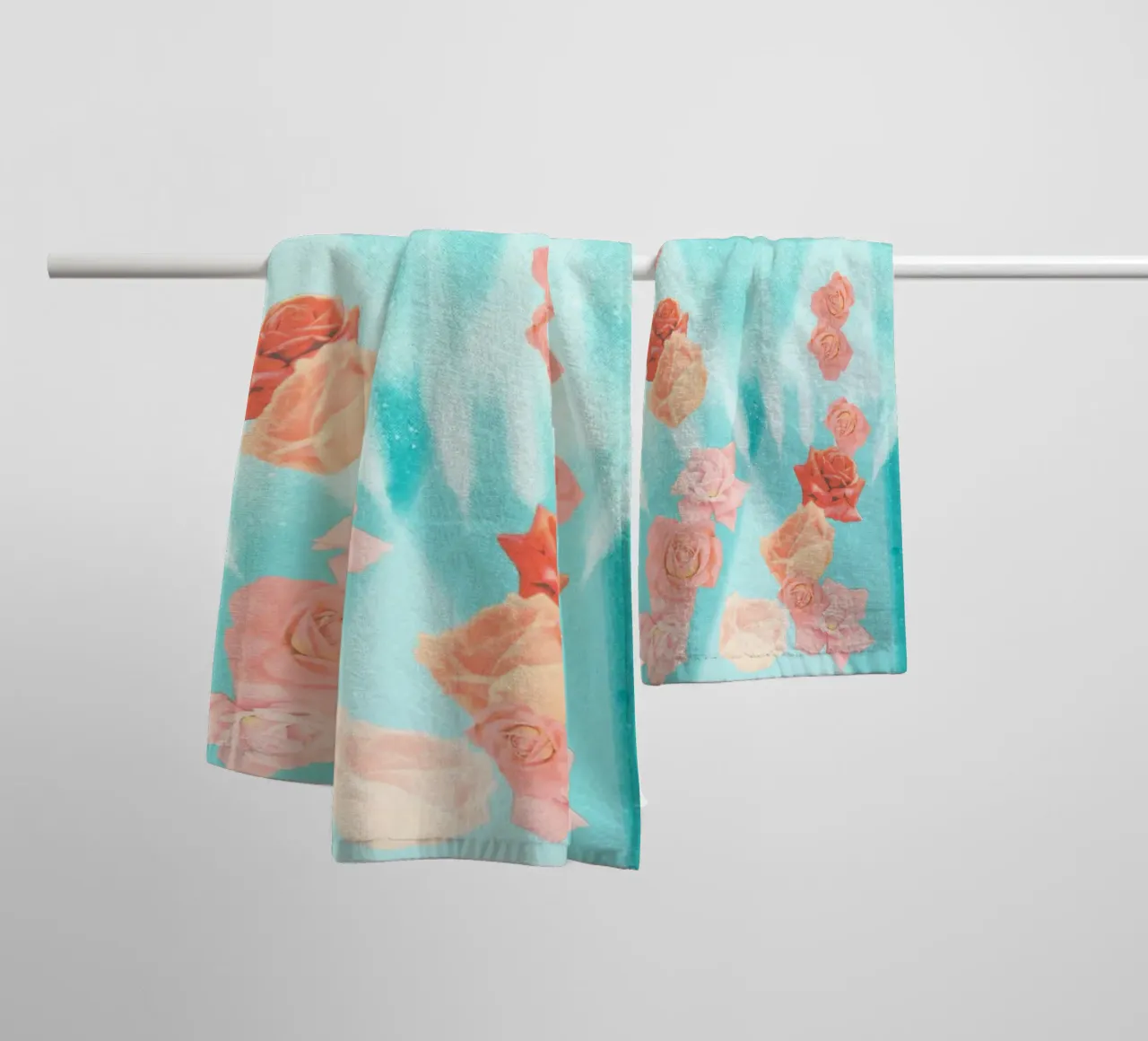 Spring is coming (Flower Power) towel by MsGonzalez