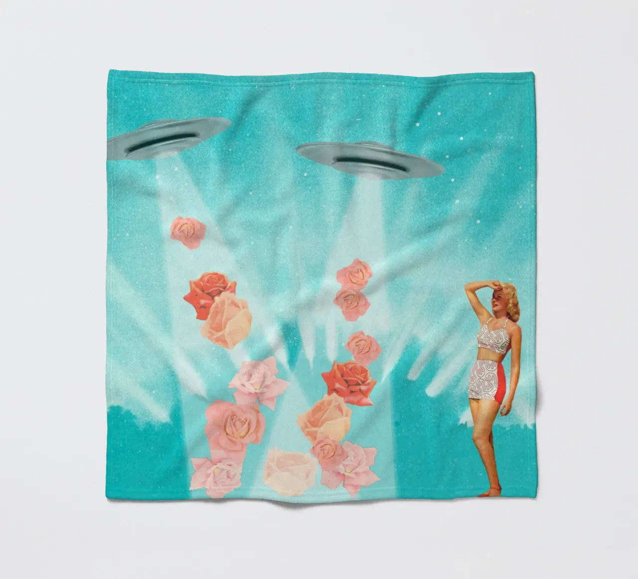 Spring is coming (Flower Power) coperta in pile da MsGonzalez