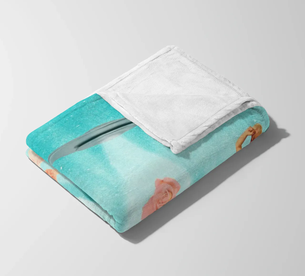 Spring is coming (Flower Power) coperta in pile da MsGonzalez