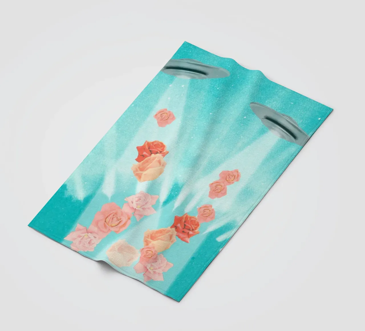 Spring is coming (Flower Power) coperta in pile da MsGonzalez