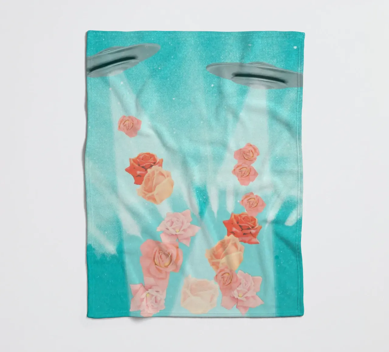 Spring is coming (Flower Power) coperta in pile da MsGonzalez