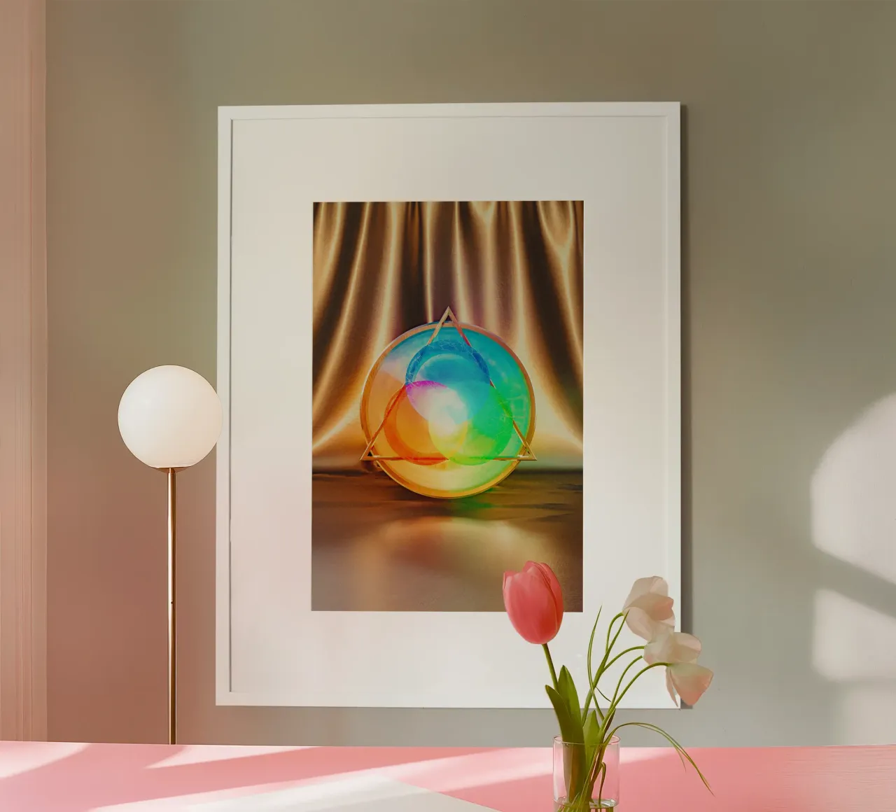 Trinity_RGB.jpg poster con telaio in legno da undarstellbar Christliche Poster