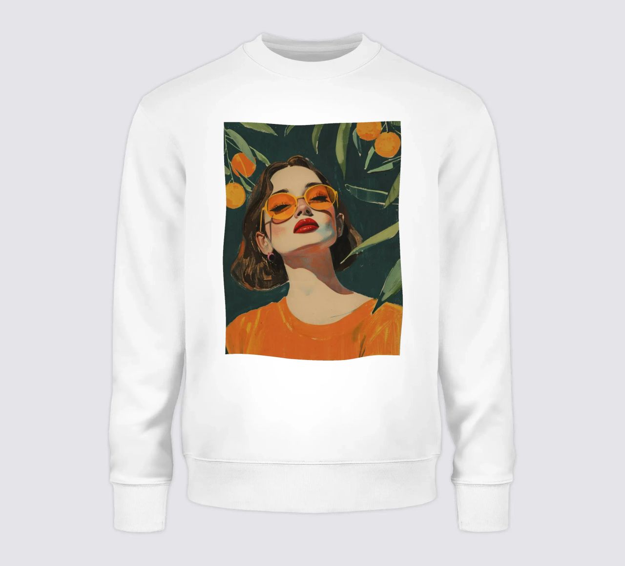 Under The Oranges Tree felpa da treechild