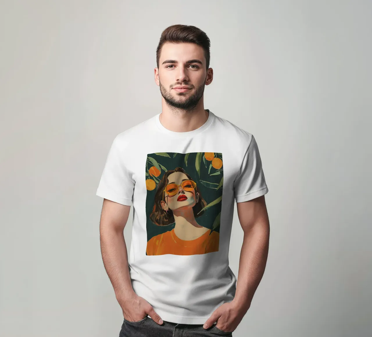 Under The Oranges Tree t-shirt da treechild