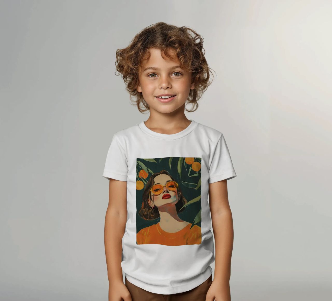 Under The Oranges Tree t-shirt bambini da treechild