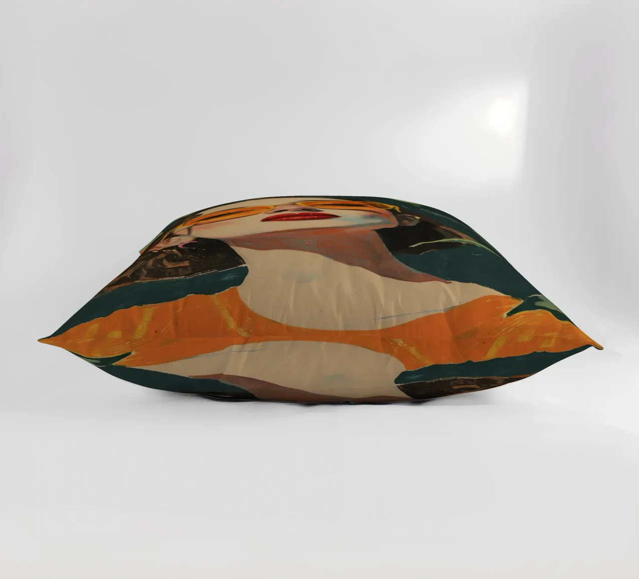 Under The Oranges Tree Kissen von treechild