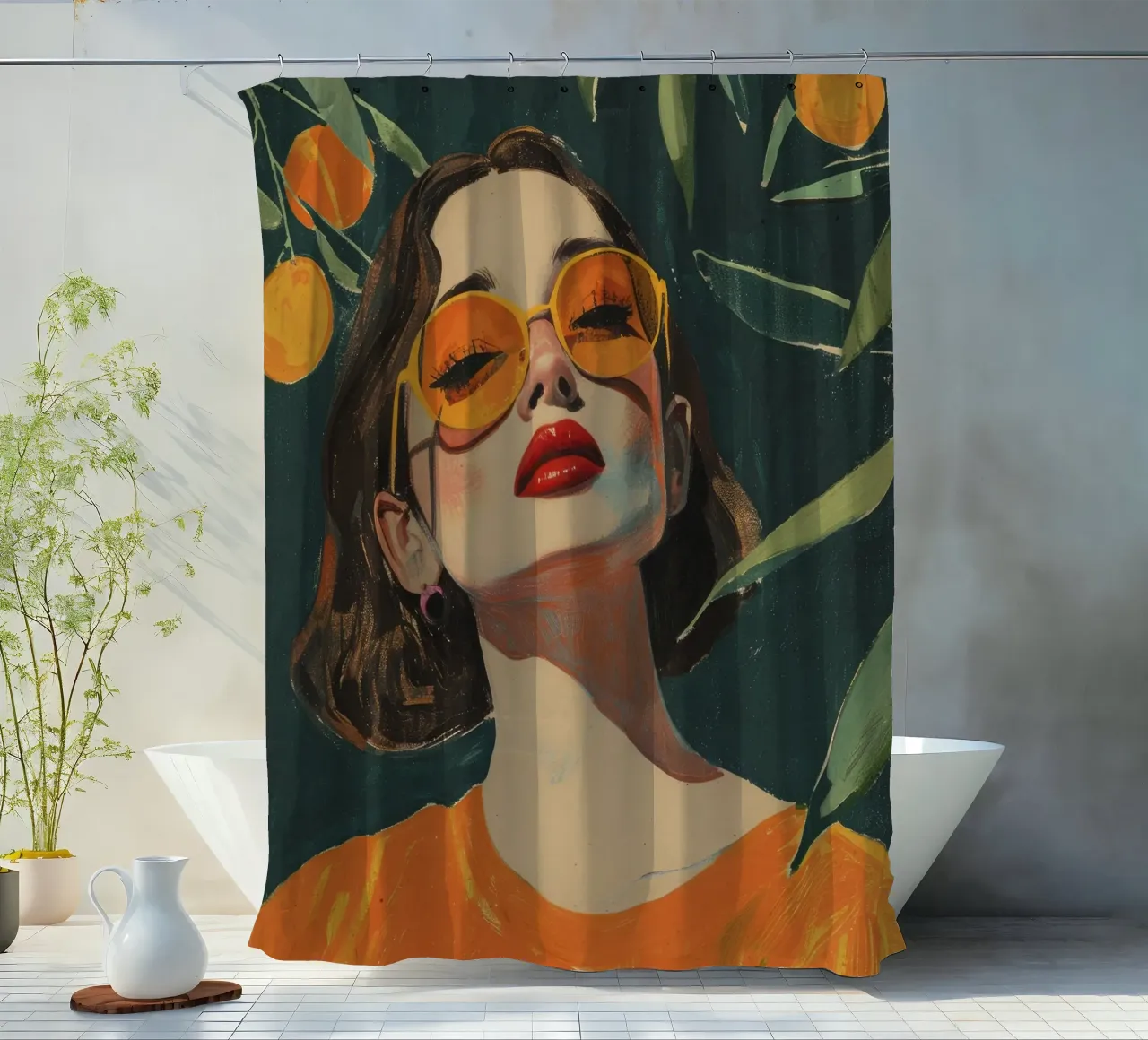 Under The Oranges Tree tenda da doccia da treechild