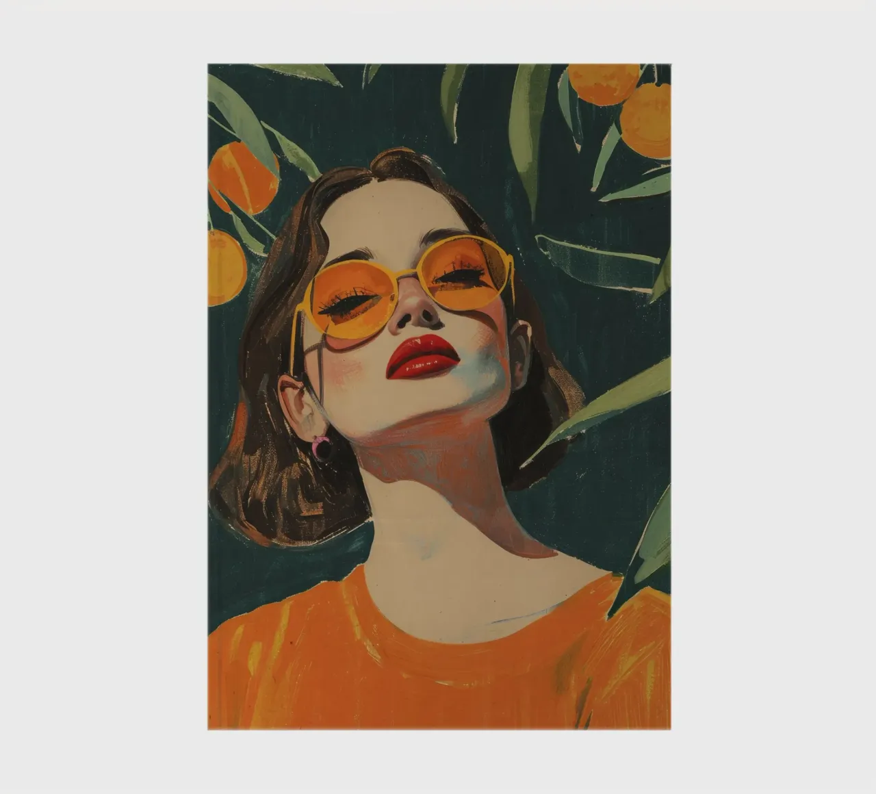 Under The Oranges Tree notebook by treechild