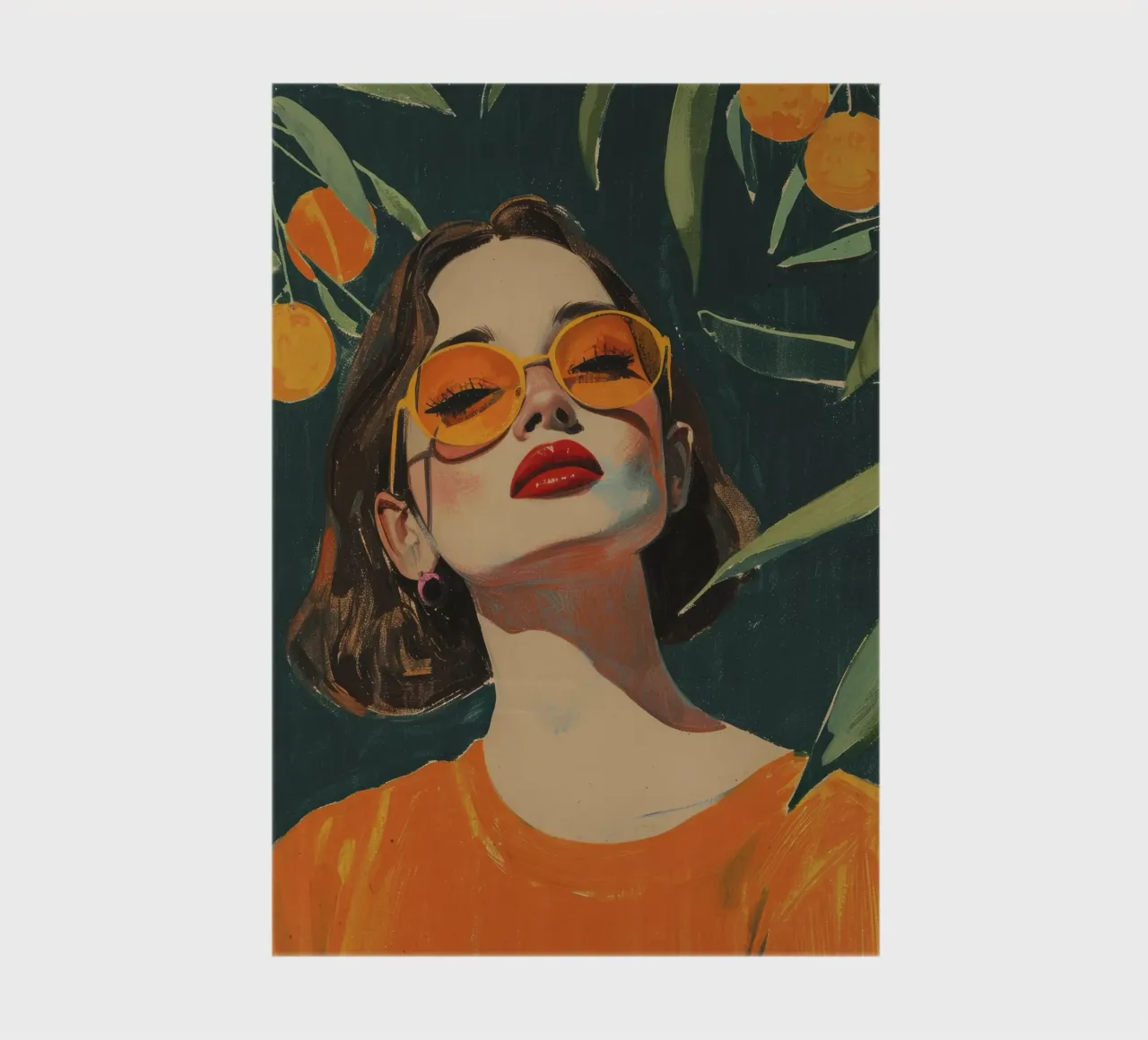 Under The Oranges Tree notebook by treechild