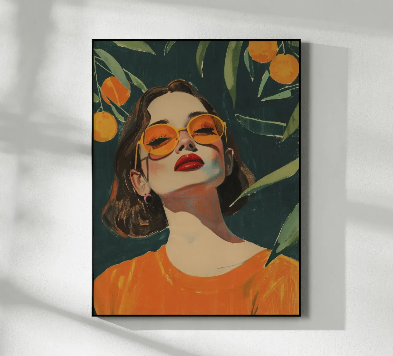 Under The Oranges Tree plexiglass da treechild