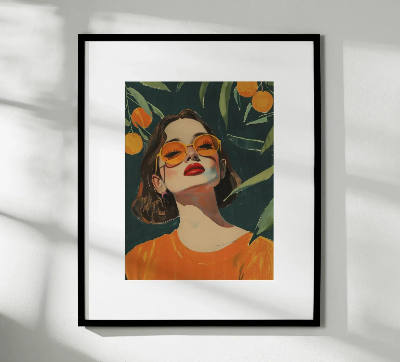 Under The Oranges Tree carta hahnemühle da treechild