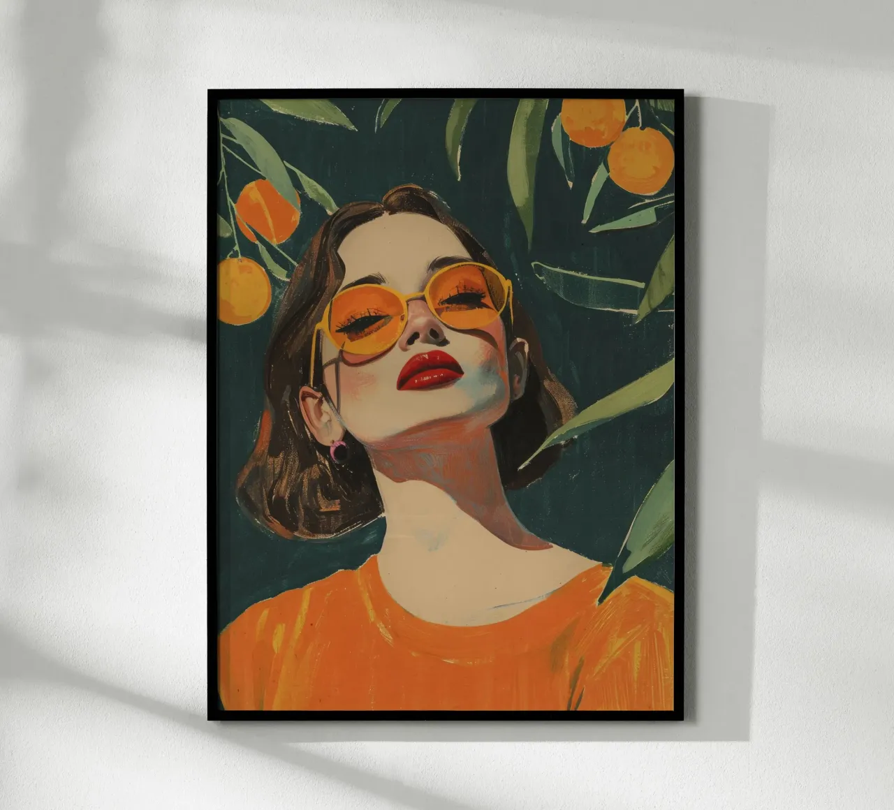 Under The Oranges Tree carta hahnemühle da treechild