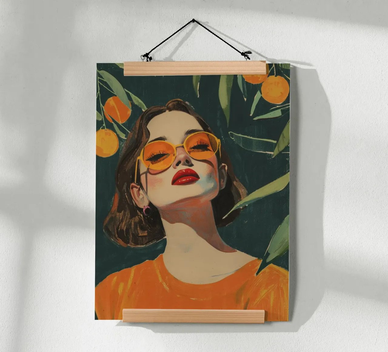 Under The Oranges Tree carta hahnemühle da treechild