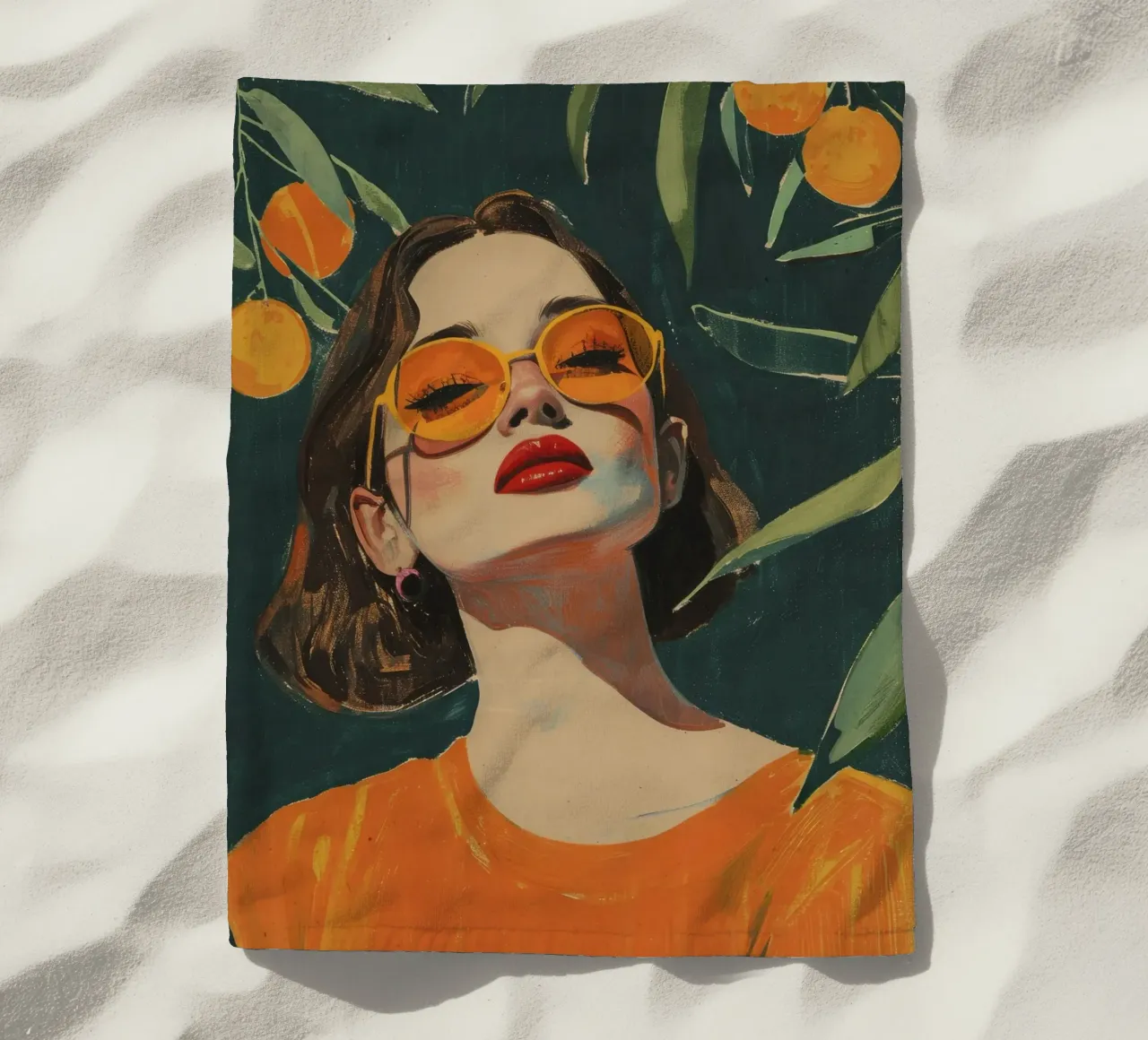 Under The Oranges Tree telo mare da treechild