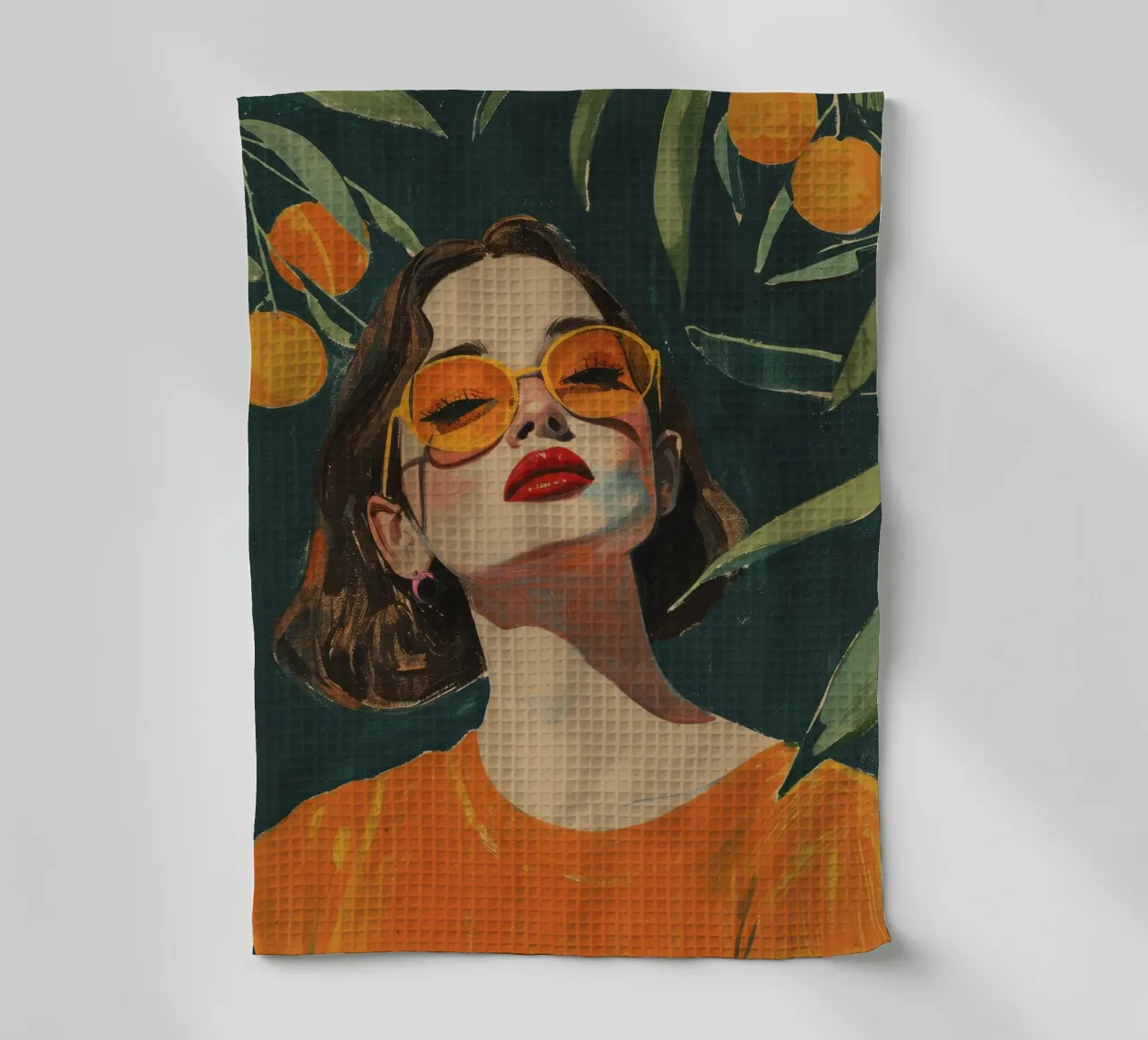 Under The Oranges Tree canovaccio da cucina da treechild