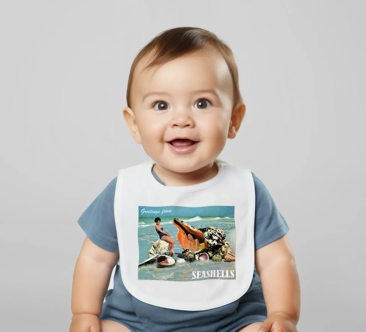 Greetings from Seashells bavaglino da MsGonzalez