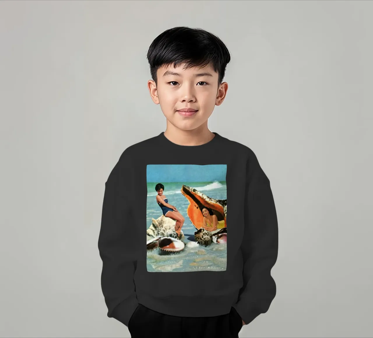 Greetings from Seashells felpa bambino da MsGonzalez