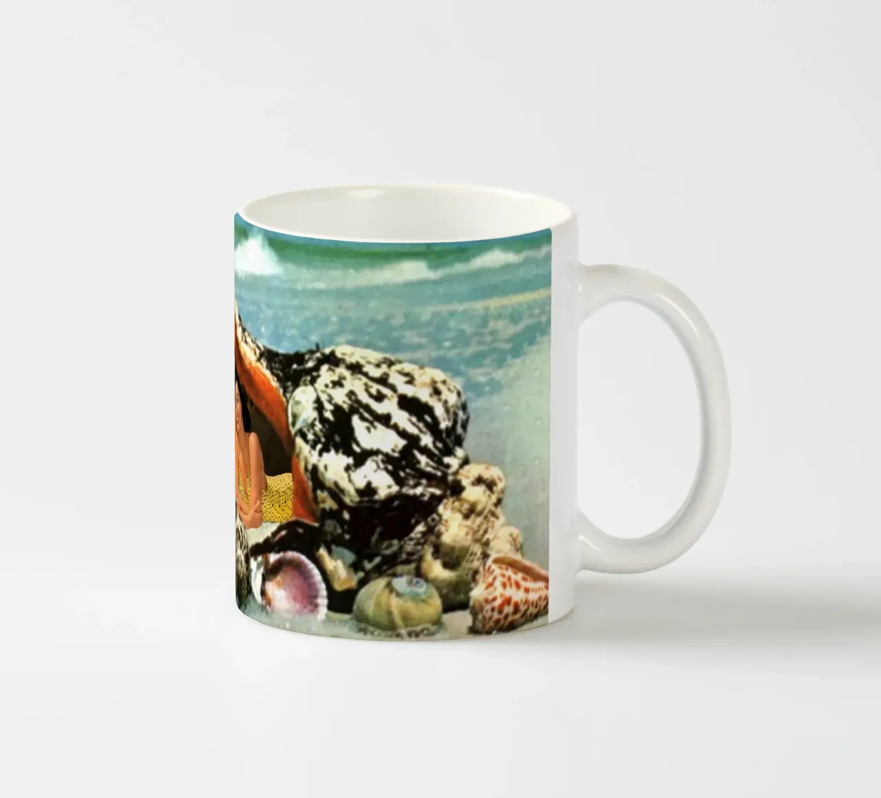 Greetings from Seashells keramische mok van MsGonzalez