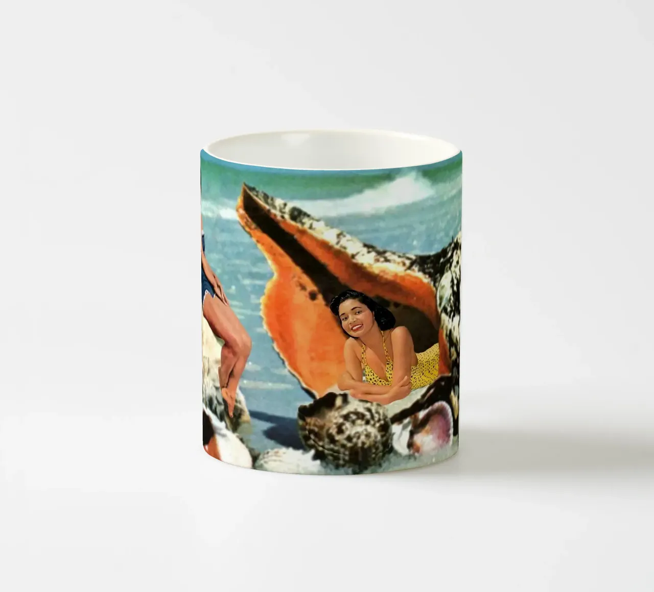 Greetings from Seashells keramische mok van MsGonzalez