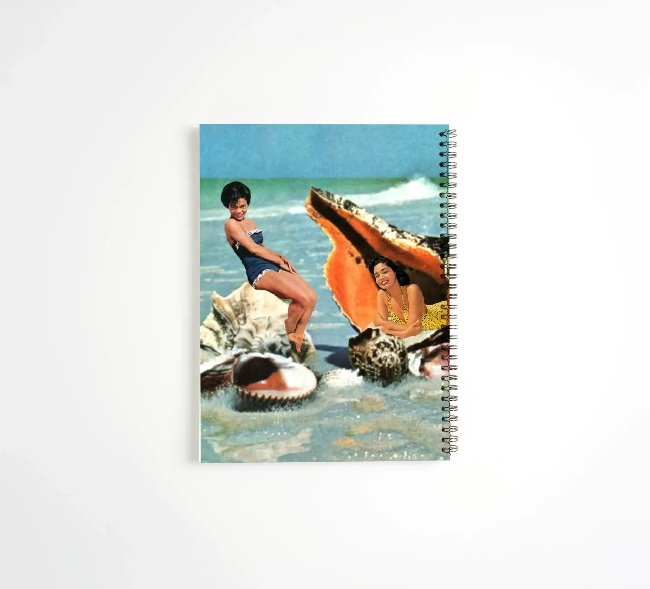 Greetings from Seashells spiral notebook by MsGonzalez